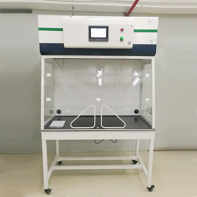 How do I choose the right ductless fume hood with casters?